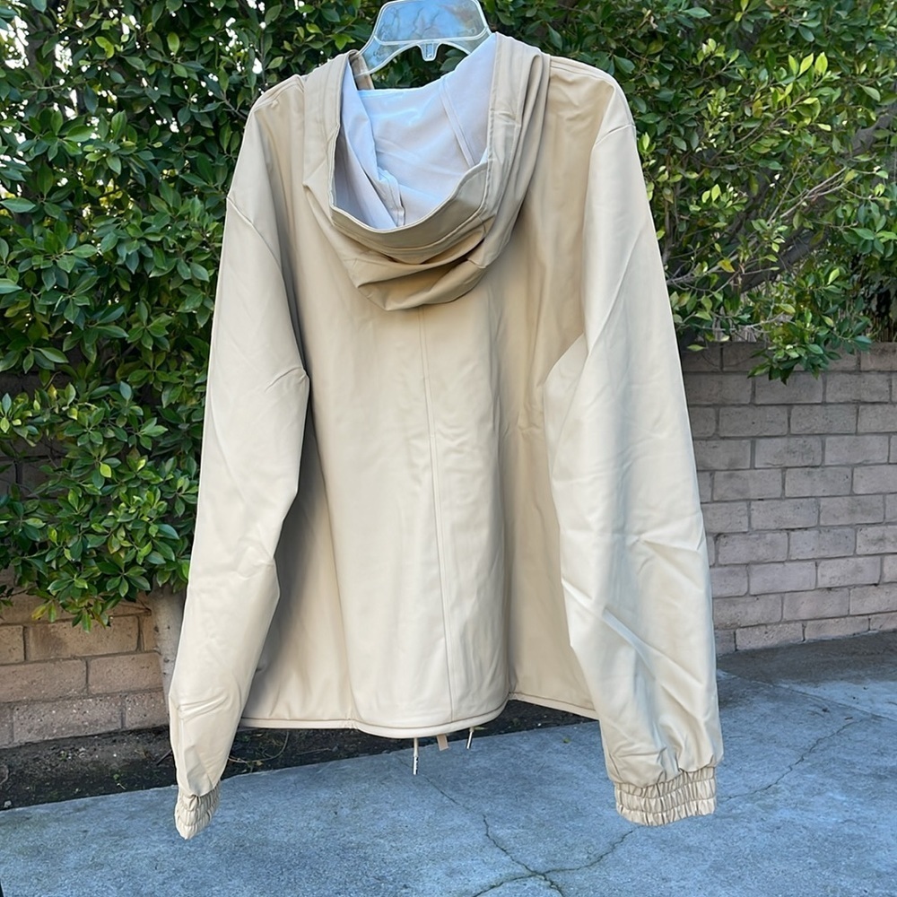 NWT RAINS String W Jacket In Neturals Size Large $140 - Picture 8 of 13